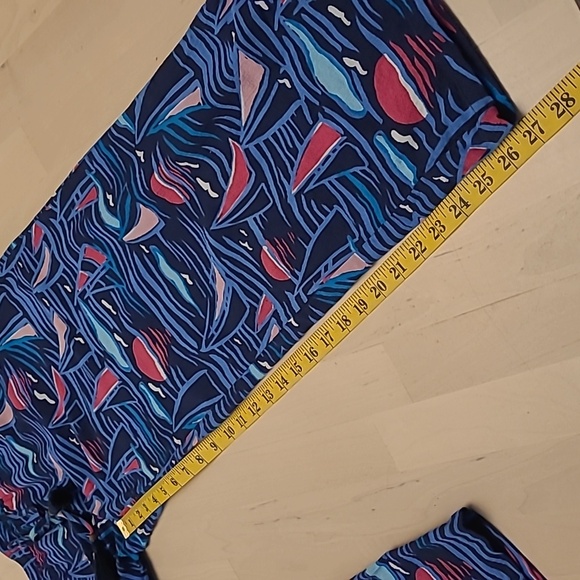 NWOT TALBOTS 100% Cotton Sailboat Themed Coastal Pants with Pockets - Picture 12 of 15